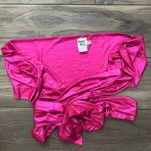 Princess Polly Midnight versatile wrap top in pink